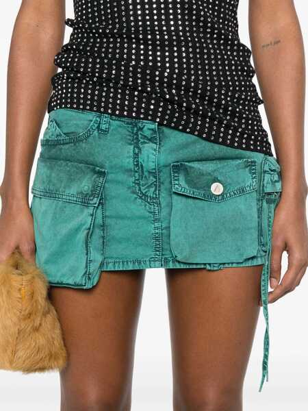 Fuste THE ATTICO The Attico Skirts GREEN Femei (BM 17609718) 5