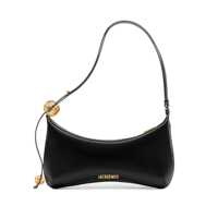 Genti de umar Jacquemus Le Grand Bisou Perle Leather Shoulder Bag Femei
