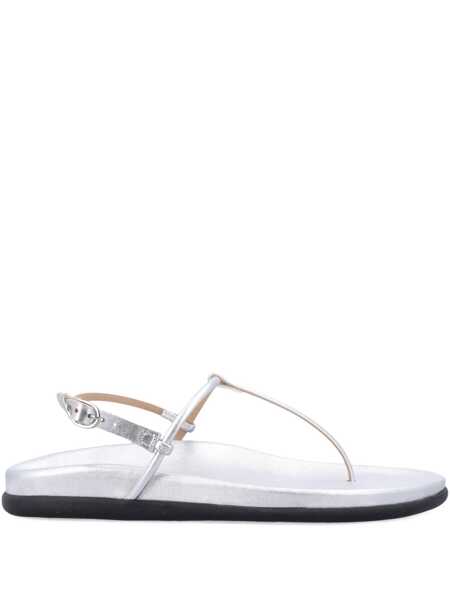 Pantofi cu toc ANCIENT GREEK SANDALS Ancient Greek Sandals Katerina Footbed SILVER Femei (BM 17610207) 1