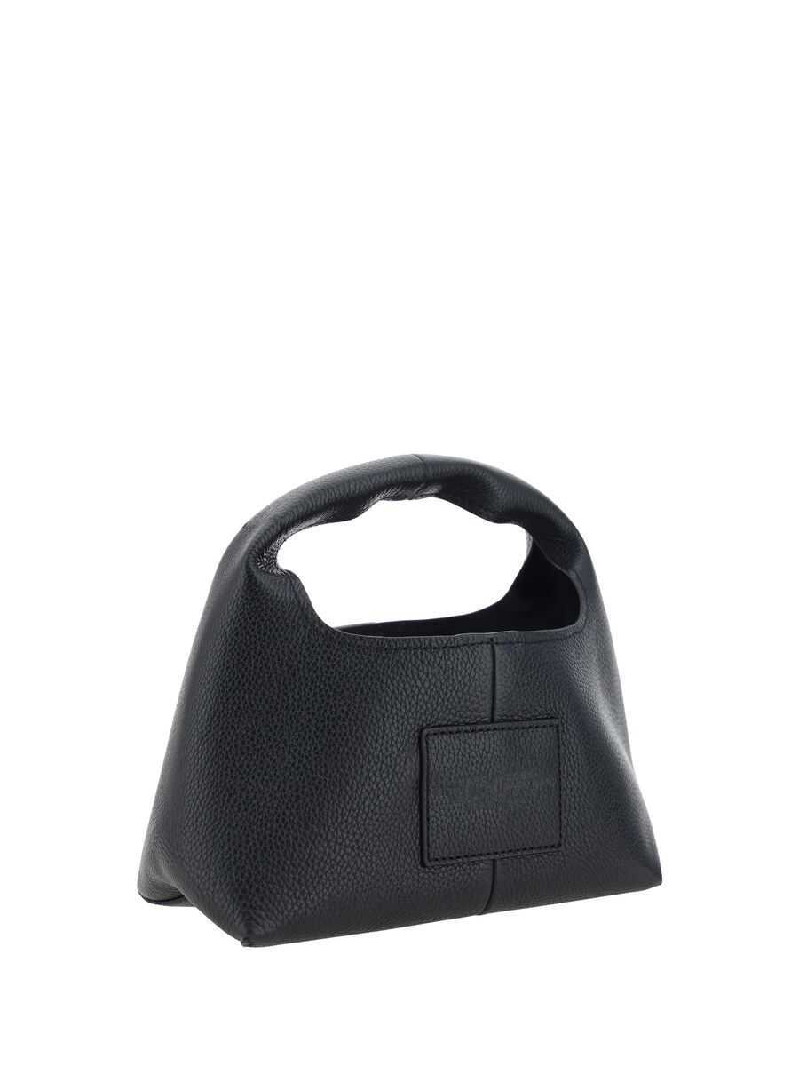 Genti de mana Marc Jacobs Marc Jacobs The Sack Mini Leather Hobo Bag Black Femei (BM 17610387) 3
