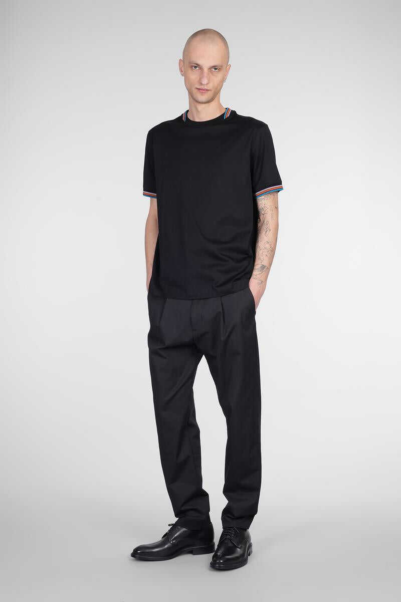 Tricouri Paul Smith Paul Smith T-Shirt Black Barbati (BM 17610696) 2