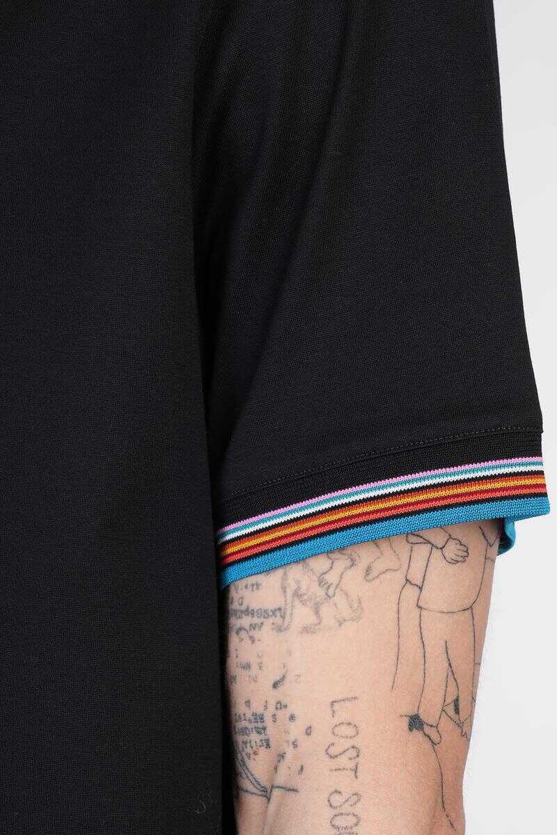 Tricouri Paul Smith Paul Smith T-Shirt Black Barbati (BM 17610696) 5