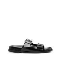 Sandale Aeyde Meena Calf Leather Black Shoes Femei