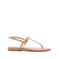Sandale Aeyde Nala Nappa Leather Hazelnut Shoes Femei