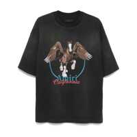 Topuri AMIRI Amiri Vintage Wash Pegasus Tee Clothing