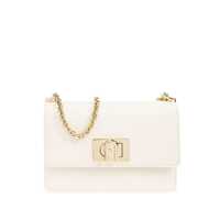 Genti de umar Furla Leather Shoulder Bag Femei