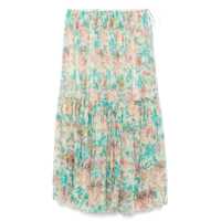 Fuste Chloé Printed Silk Skirt Femei