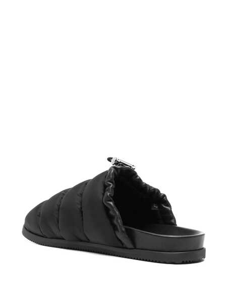 Sandale Moncler Moncler Mon Pocket Mules Black Femei (BM 17616042) 2