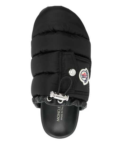 Sandale Moncler Moncler Mon Pocket Mules Black Femei (BM 17616042) 3