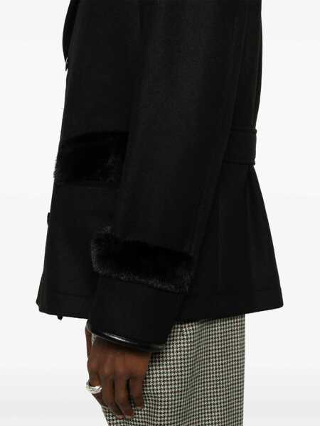 Paltoane RANDOM IDENTITIES Random Identities Coats Black Barbati (BM 17617353) 5