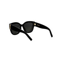 Ochelari de soare Saint Laurent Dama - Ochelari de soare Saint Laurent Saint Laurent Eyewear Sunglasses 001 BLACK BLACK GREY Femei (BM 17617884) - B-mall.ro