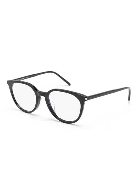 Ochelari de soare Saint Laurent Saint Laurent Eyewear Optical 001 BLACK BLACK TRANSPARENT Femei (BM 17617935) 2