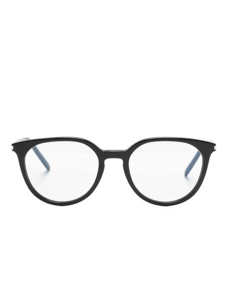 Ochelari de soare Saint Laurent Saint Laurent Eyewear Optical 001 BLACK BLACK TRANSPARENT Femei (BM 17617935) 1