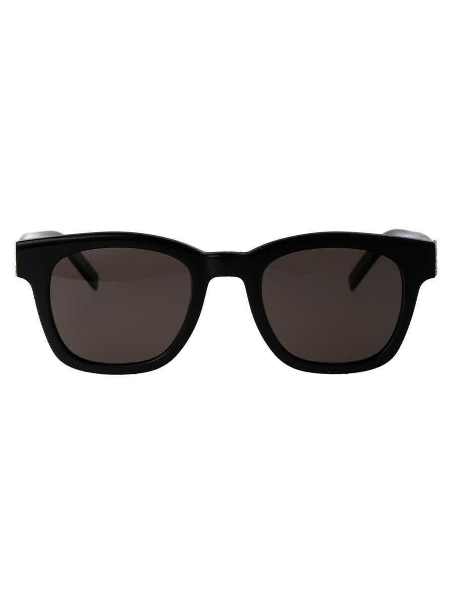 Ochelari de soare Saint Laurent Saint Laurent Eyewear Sunglasses 001 BLACK BLACK BLACK Femei (BM 17618025) 1