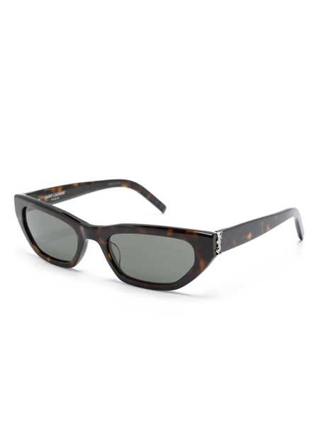 Ochelari de soare Saint Laurent Saint Laurent Eyewear Sunglasses 002 HAVANA HAVANA GREY Femei (BM 17618031) 2