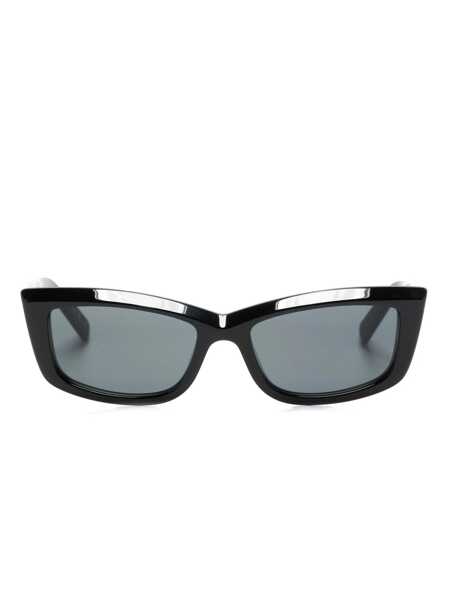 Ochelari de soare Saint Laurent Saint Laurent Eyewear Sunglasses 001 BLACK BLACK BLACK Femei (BM 17618061) 1