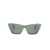 Saint Laurent Saint Laurent Eyewear Sunglasses GREEN-GREEN-GREY