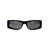 Saint Laurent Saint Laurent Eyewear Sunglasses BLACK-BLACK-SILVER