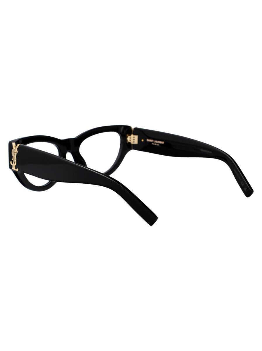 Ochelari de soare Saint Laurent Saint Laurent Eyewear Optical BLACK-BLACK-TRANSPARENT Femei (BM 17618166) 4