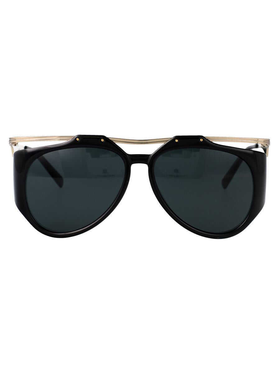 Ochelari de soare Saint Laurent Saint Laurent Eyewear Sunglasses 001 BLACK GOLD BLACK Femei (BM 17618172) 1