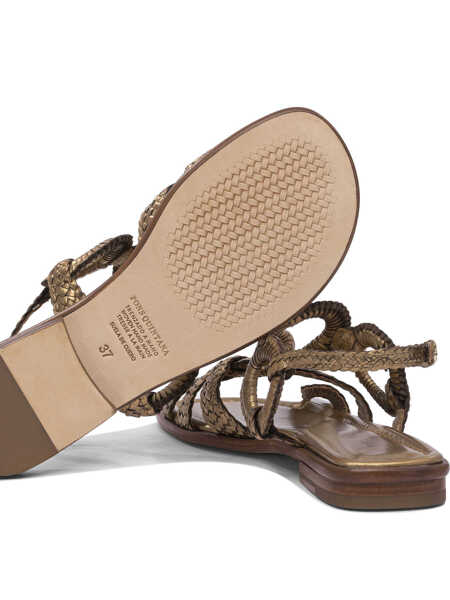 Sandale Pons Quintana Sandals Bronze Femei (BM 17619252) 5