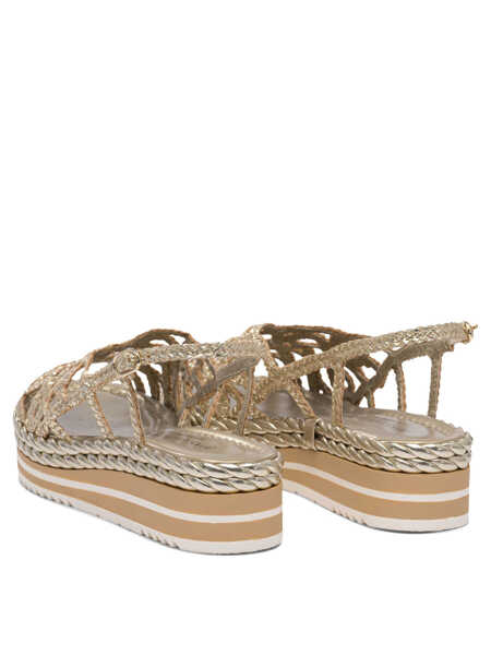 Sandale Pons Quintana Sandals Gold Femei (BM 17619255) 4
