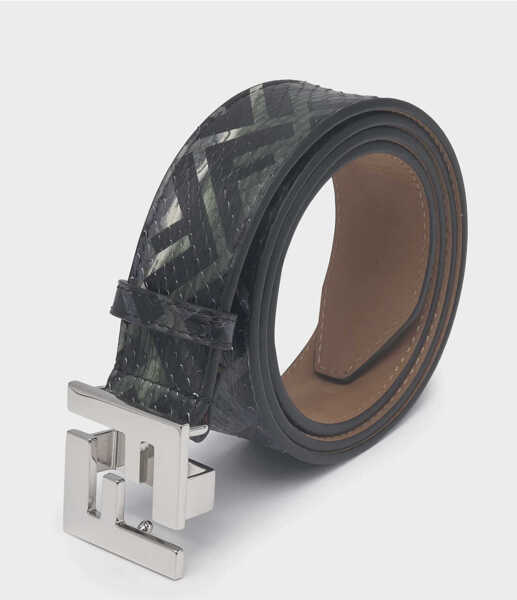 Curele Fendi Belts Black Barbati (BM 17619369) 1