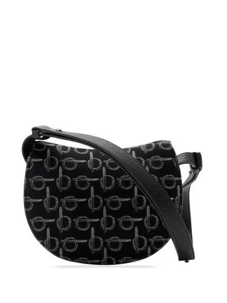 Genti tip postas Burberry Rocking Horse mini crossbody bag Black Femei (BM 17619387) 2