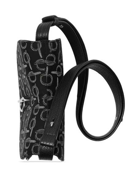 Genti tip postas Burberry Rocking Horse mini crossbody bag Black Femei (BM 17619387) 4