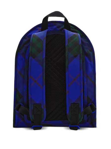 Rucsacuri Burberry Check Nylon backpack Blue Barbati (BM 17619435) 4