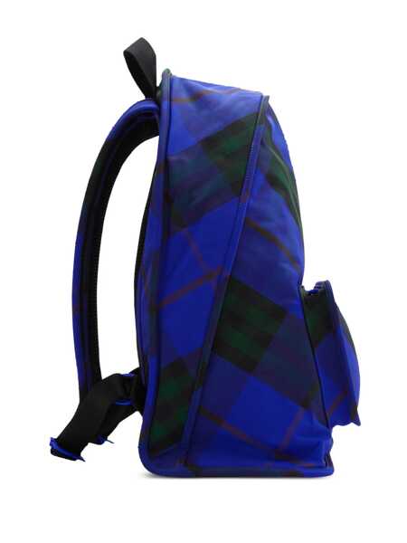Rucsacuri Burberry Check Nylon backpack Blue Barbati (BM 17619435) 5