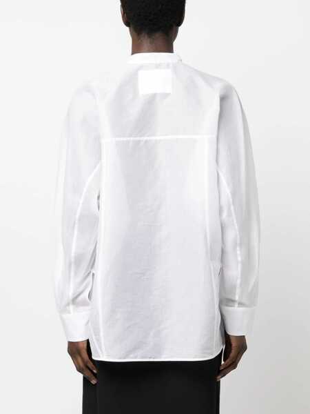 Camasi office Jil Sander Shirt with petticoat White Femei (BM 17619585) 4