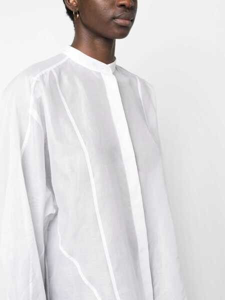Camasi office Jil Sander Shirt with petticoat White Femei (BM 17619585) 5