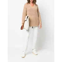 Pulovere casual Dama - Pulovere casual Agnona Knitwear Beige Femei (BM 17619606) - B-mall.ro