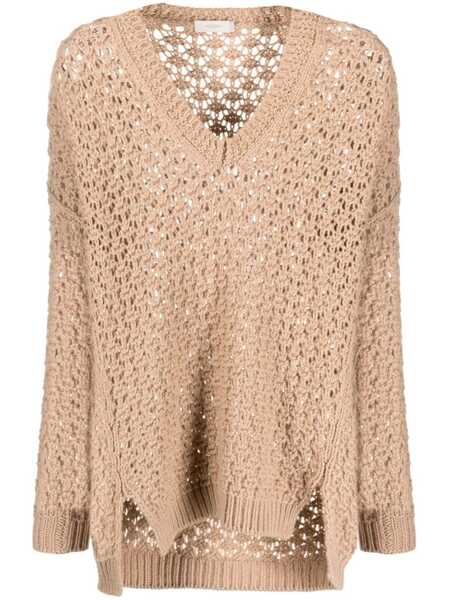 Pulovere casual Agnona Knitwear Beige Femei (BM 17619606) 1