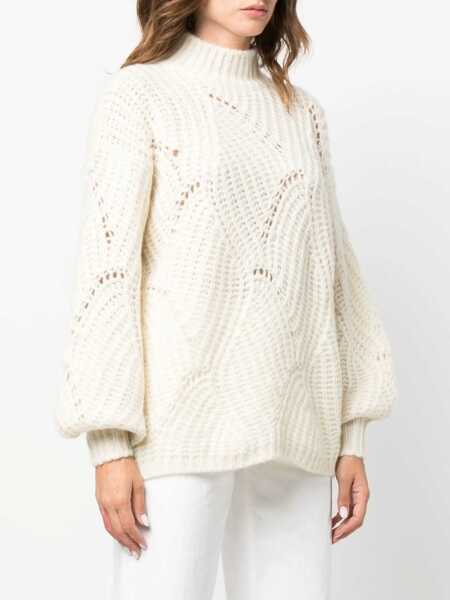 Pulovere casual Agnona Knitwear White Femei (BM 17619621) 3