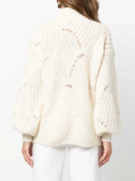 Pulovere casual Agnona Knitwear White Femei (BM 17619621) 4