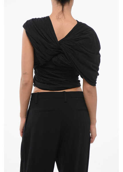 Bluze Rick Owens Draped Harness Top Black Femei (BM 17619754) 2