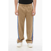 Pantaloni de trening Après-Ski Cotton Blend Sweatpants With Side Contrasting Band Barbati