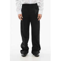 Pantaloni casual Satin And Wool Pants With Hidden Closure Barbati