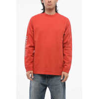 Tricouri Crew Neck Brilho Cotton T-Shirt With Glittered Logo Barbati