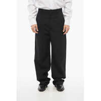Pantaloni casual 4-Pocketed Wool Pants With Side Satin Bands Barbati