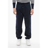 Pantaloni de trening Saint Laurent Cuffed Cotton Sweatpants