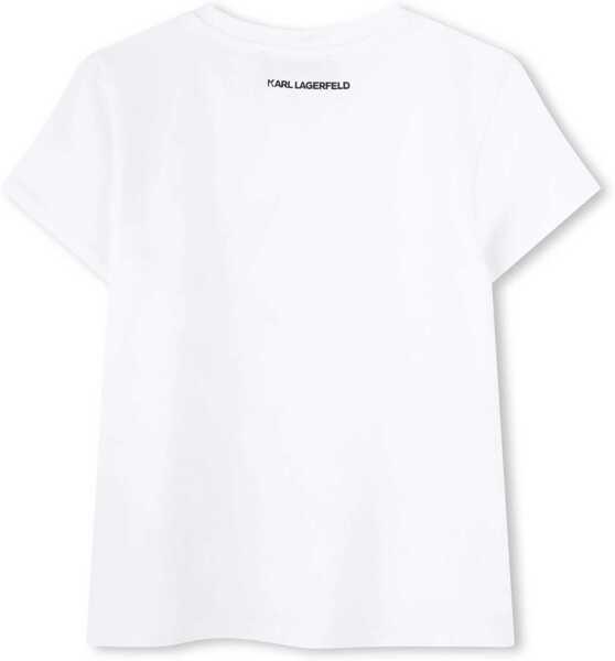 Tricouri Karl Lagerfeld T-Shirt WHITE Fete (BM 17620207) 2