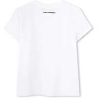 Imbracaminte pentru Fete - Tricouri Karl Lagerfeld T-Shirt WHITE Fete (BM 17620207) - B-mall.ro