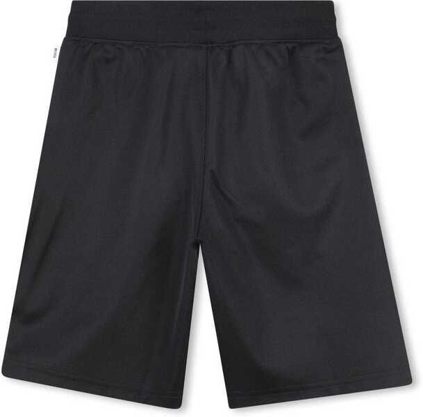 Cardigane Hugo Boss Zip-Up Cardigan Set With Shorts BLACK Baieti (BM 17620222) 4