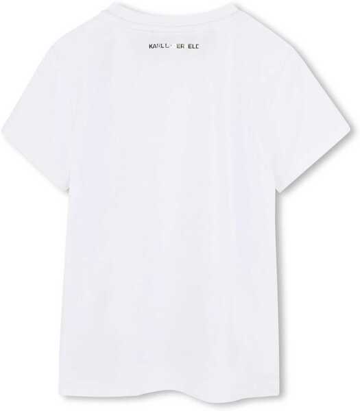 Tricouri Karl Lagerfeld T-Shirt WHITE Fete (BM 17620225) 2