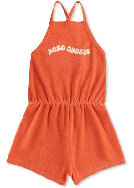 Salopete Bobo Choses Short Wavy Overalls RED Fete (BM 17620243) 1