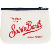 Genti plic Dama - Genti plic Mc2 Saint Barth Clutch Bag Aline WHITE Femei (BM 17620246) - B-mall.ro