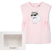 Rochii pentru Fete - Rochii casual Karl Lagerfeld Dress PINK Fete (BM 17620288) - B-mall.ro